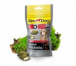 Gimpet (Джимпет) Nutri Pockets для собак Brilliant для зубов