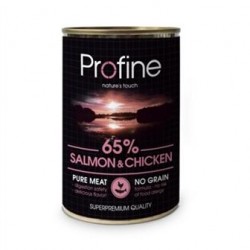 Profine (Профайн) Дог консерва лосось, курица и картофель