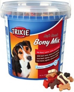 Trixie Трикси Витамины для собак Ведро пластик Bony Mix 500г