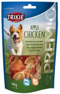 31593 Трикси Лакомство для собак Premio Apple Chicken с яблоком   100 г