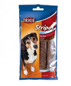 Trixie (Трикси) Лакомство Stripes Light с домашней птицей для собак 10 шт
