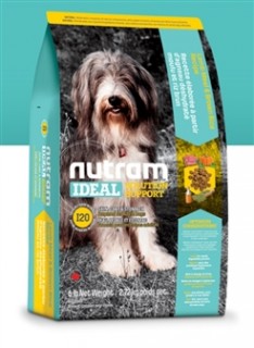 Нутрам I20 для собак с чуствительным пищеварением Ягненок и рис холистик  2.72 кг