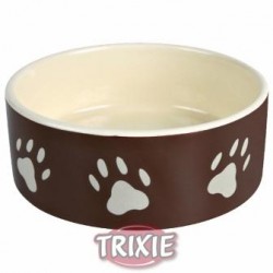 Trixie (Трикси) Миска керамическая с лапками коричневая 12см