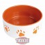 Trixie (Трикси) Миска керамическая с лапками оранжевая 12см