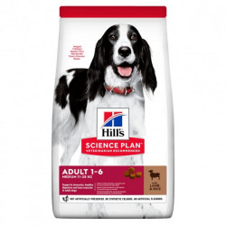 Hill's SP Can Adult  Md L&R -Дорослий собака.Медіум/ягня та рис, 14 кг