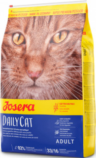     Josera DailyCat Сух. корм для дор. котів з чутливим травленням (дом. птиця), 10 кг