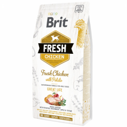 Brit Fresh Adult Курка/картопля для дорослих собак 12 кг 