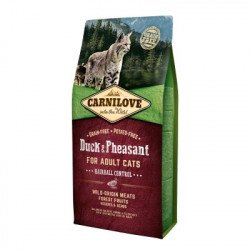 Carnilove Cat Hairball Controll Качка, фазан (для виведення вовни), 0,4 кг