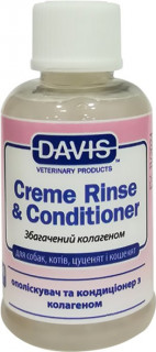 Davis Creme Rinse&Conditioner Кондиціонер для собак та котів, цуценят, кошенят, концентрат 1:7, 50 мл