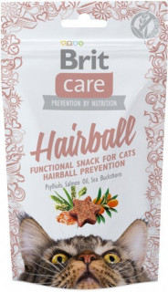 Brit Care Hairball з качкою д/котів, 50г Функціонал.ласощі