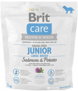 Brit  Care GF Junior Large Breed Лосось і картопля (для цуценят гігантських порід), 12 кг 