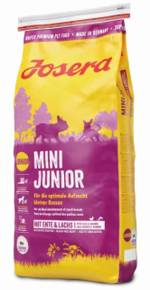     Josera  MiniJunior Сух.корм для цуценят малих порід (качка і рис), 0.9 кг