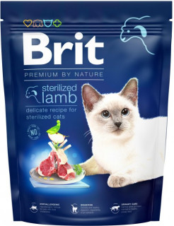 Brit Premium by Nature Cat Sterilized L Ягня (для стерилізованих котів), 300г