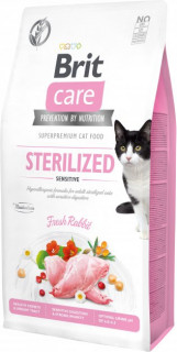 Brit Care Cat GF Sterilized Sensitive (Чуттєве травлення для стерилізованих котів), 7кг 