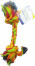 Croci Іграшка для собак Канат грейфер 2 вузли, 45 см,300г