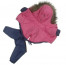Комбінезон зі знімними штанами, рожевий CO-22 р.7