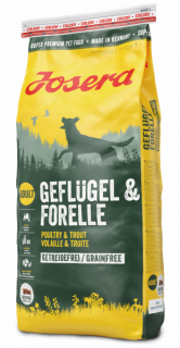     Josera  Geflugel & Forelle Сух.корм для собак (Птиця та Форель), 15 кг