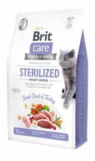 Brit Care Cat GF Sterilized Weight Control (контроль ваги  для стерилізованих котів), 2кг 