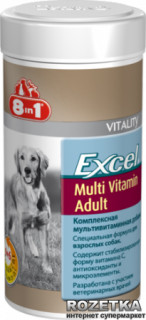 8in1 Excel Multi Vit-Adult 70 таб. для дорослих собак
